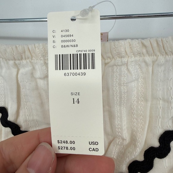 VERB by PALLAVI SINGHEE ANTHROPOLOGIE STRAPLESS APPLIQUED MAXI DRESS NWT SIZE 14 - Picture 5 of 10